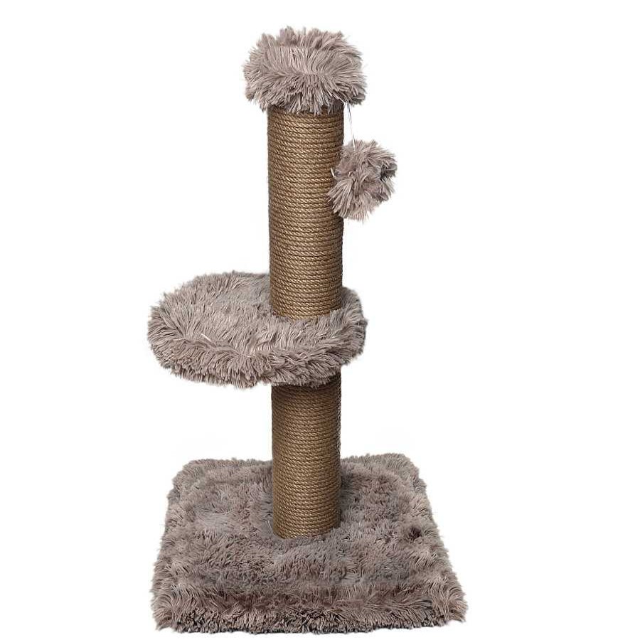 Gatos Catshion Rascadores | Catshion Fede Poste Rascador Beige Para Gatos