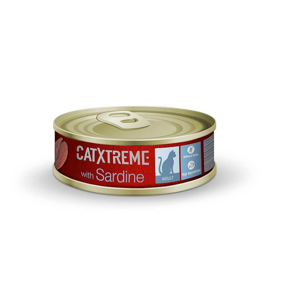 Gatos Catxtreme Comida H Meda | Catxtreme Sterilised Sardina En Pat Lata Para Gatos