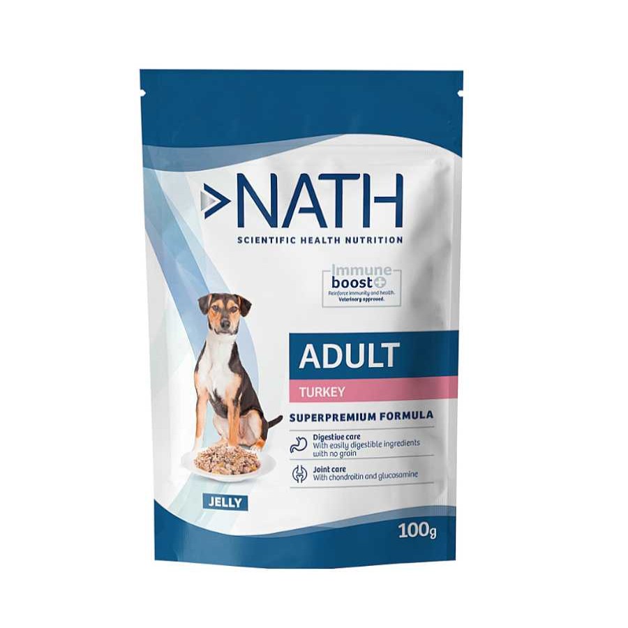 Perros Nath Comida H Meda | Nath Adult Pavo En Gelatina Sobre Para Perros