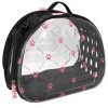 Perros Nayeco Transportines Y Viaje | Nayeco Pink Paws Bolso Transport N Plegable Para Perros Y Gatos