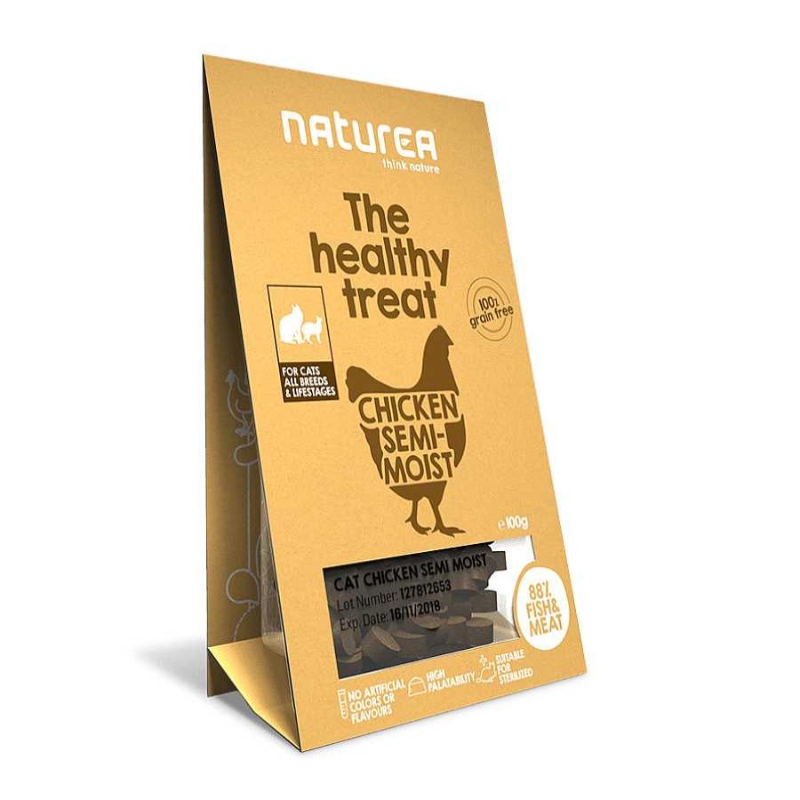 Gatos Naturea Snacks | Naturea Bocaditos Think Nature Pollo Para Gatos