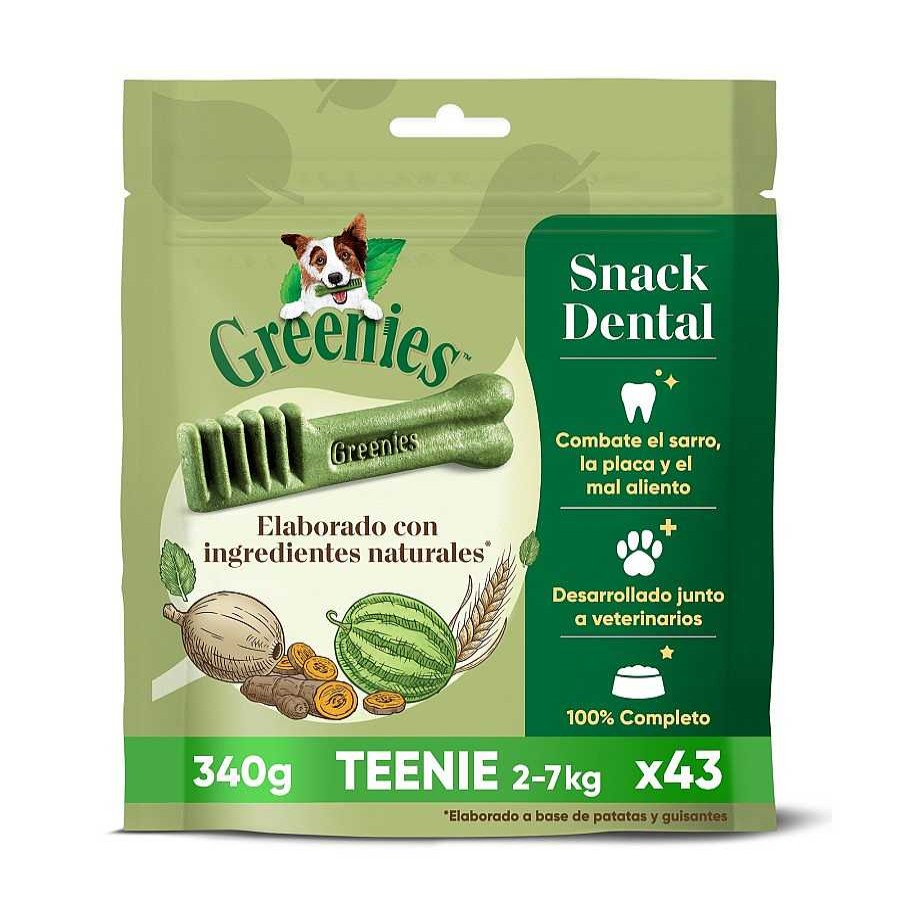 Perros Greenies Snacks Y Chuches | Greenies Snacks Dentales 100% Natural Teenie Para Perros Toy