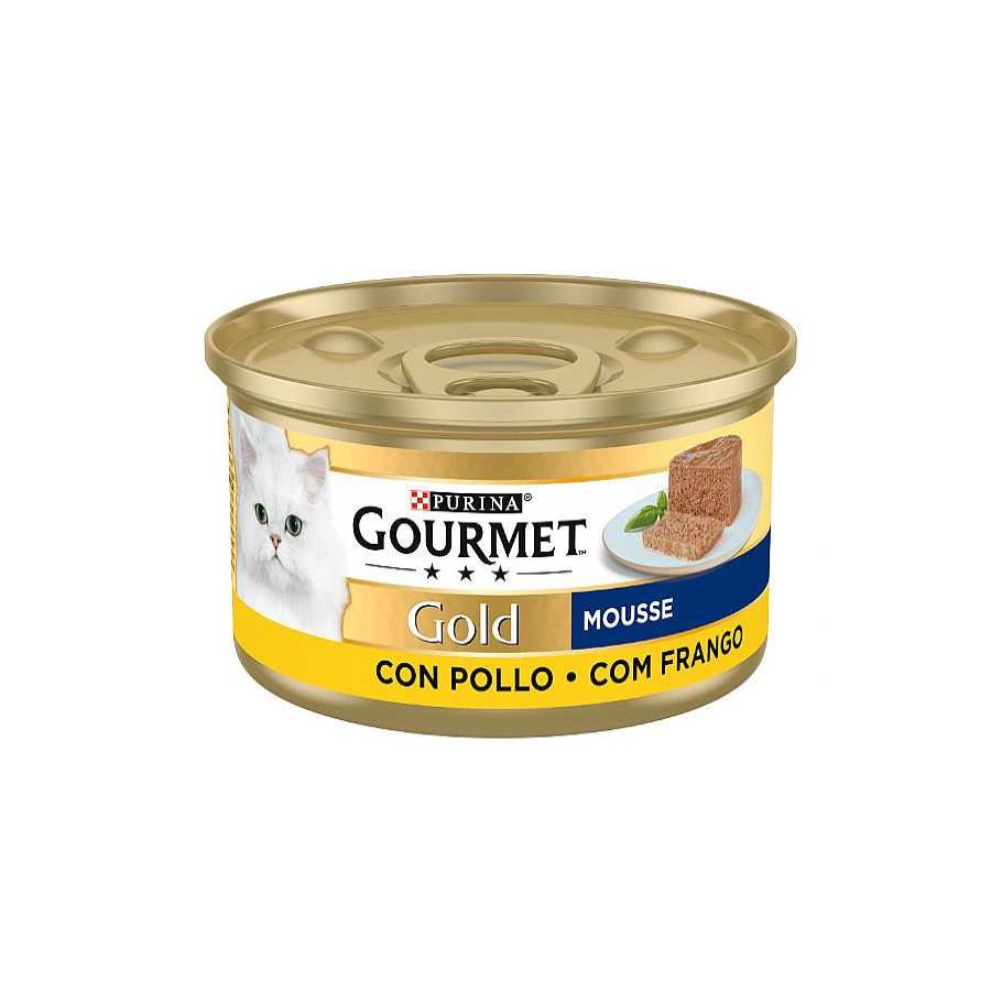 Gatos Gourmet Comida H Meda | Gourmet Gold Mousse De Pollo Lata Para Gatos