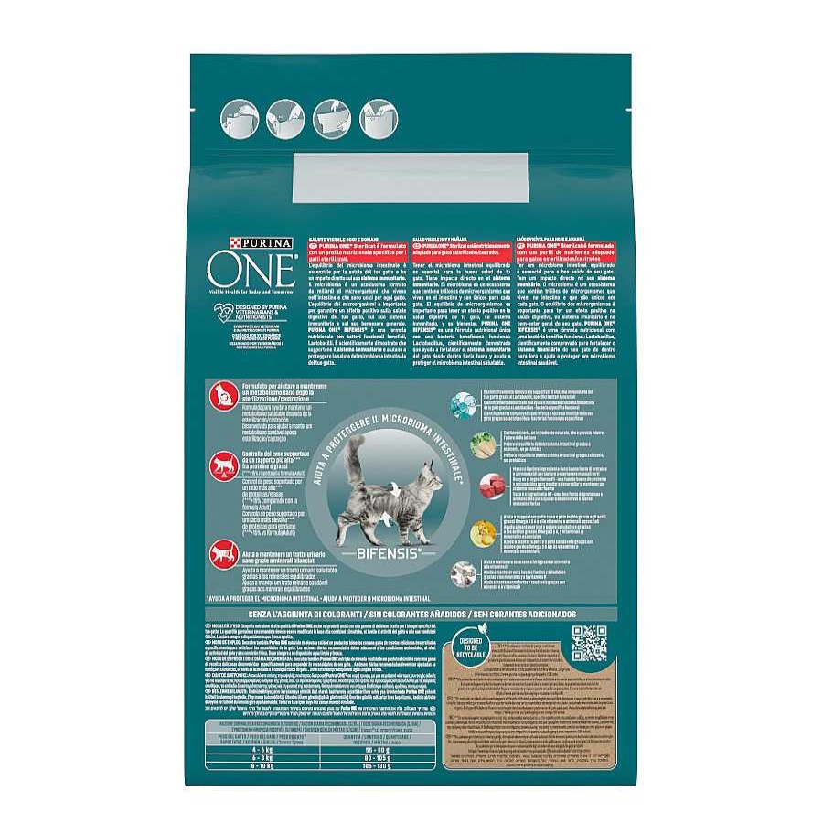 Gatos Purina One Pienso Seco | Purina One Adult Bifensis Esterilizado Buey Pienso Para Gatos