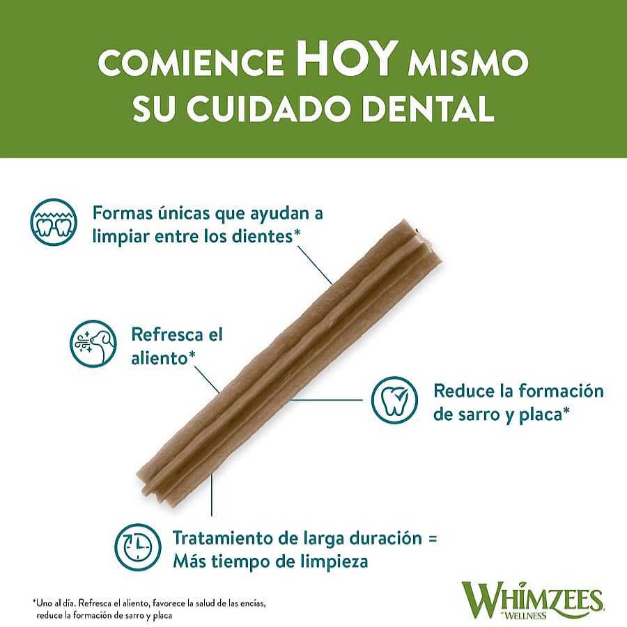 Perros Whimzees Snacks Y Chuches | Whimzees Snacks Dentales Stix Para Perros De Razas Medianas