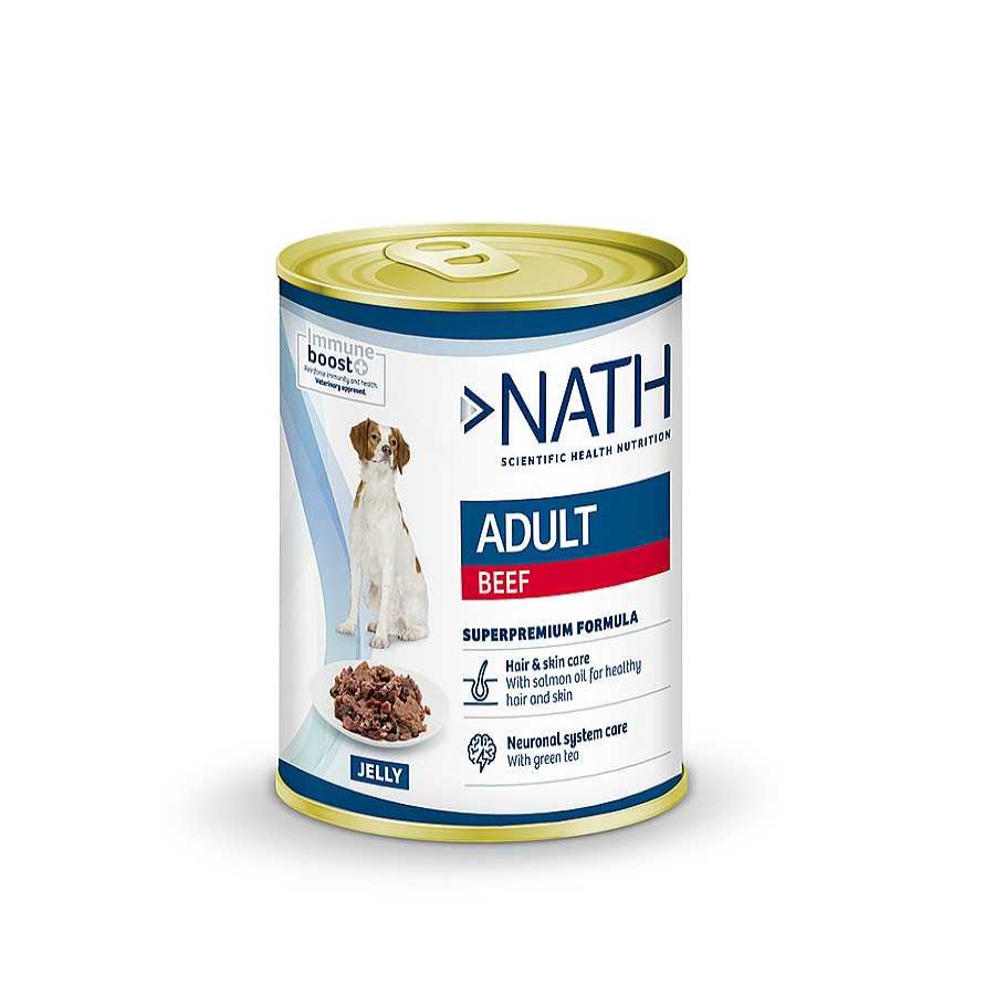 Perros Nath Comida H Meda | Nath Adult Ternera En Gelatina Lata Para Perros