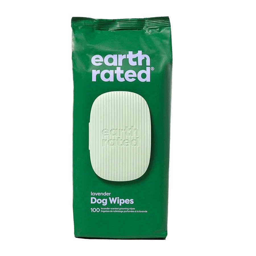 Perros Earth Rated Cuidado Del Pelo | Earth Rated Toallitas H Medas Lavanda Para Perros