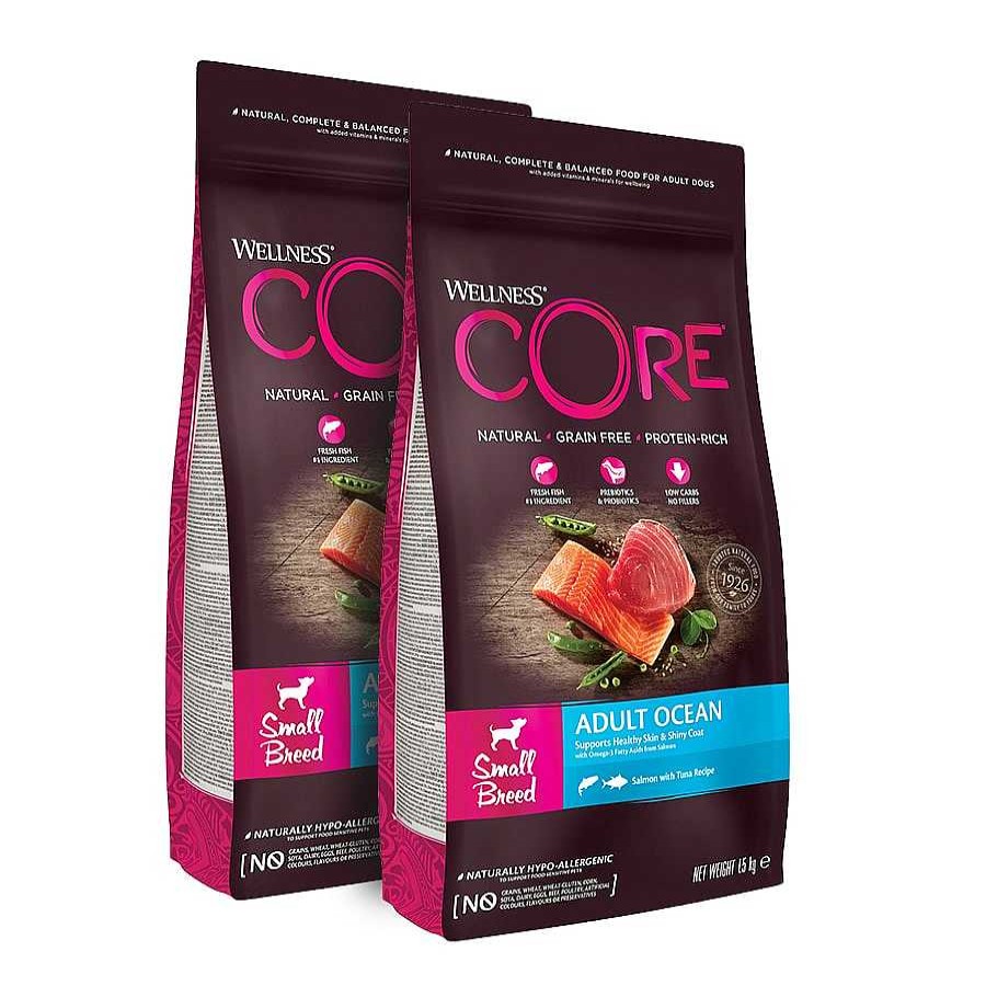 Perros Wellness Core Pienso Seco | Wellness Core Adult Small Ocean Salm N Y At N Pienso Para Perros