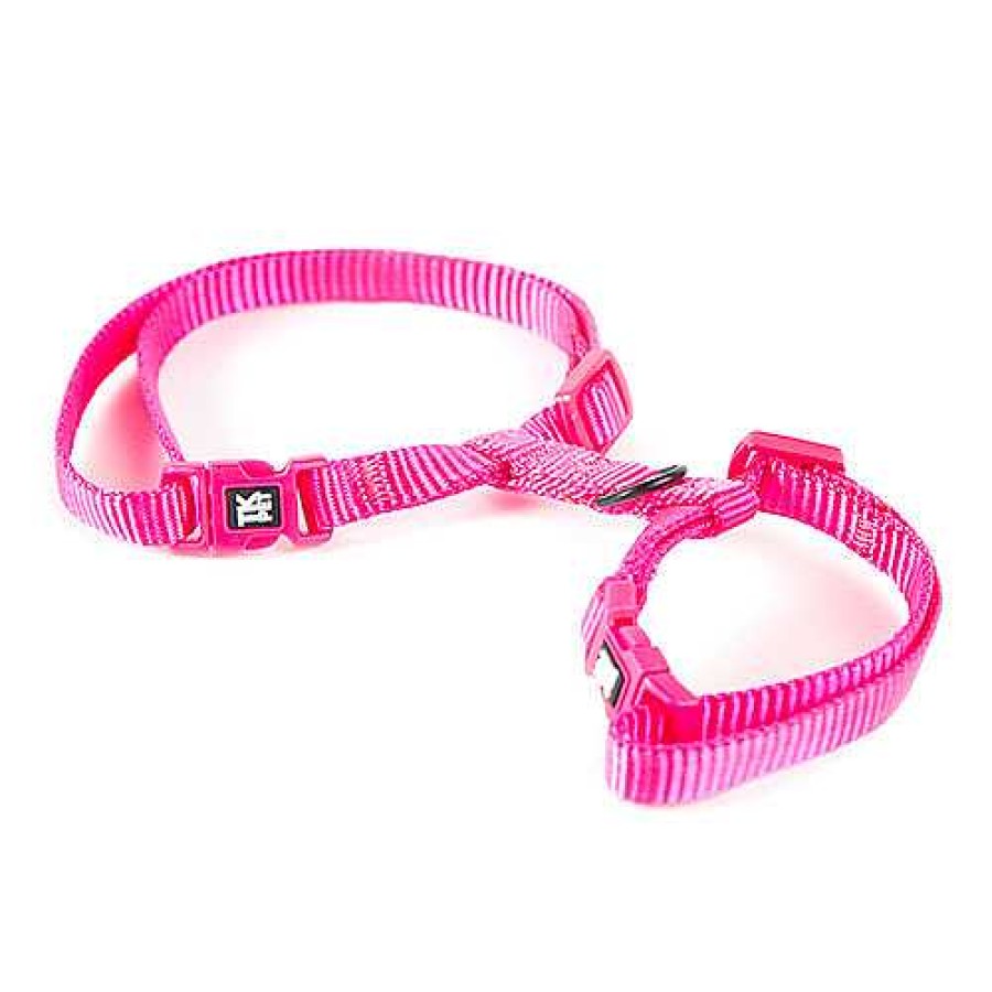 Gatos TK-Pet Transportines Y Viaje | Tk-Pet Classic Arn S Ajustable De Nylon Rosa Para Gatos