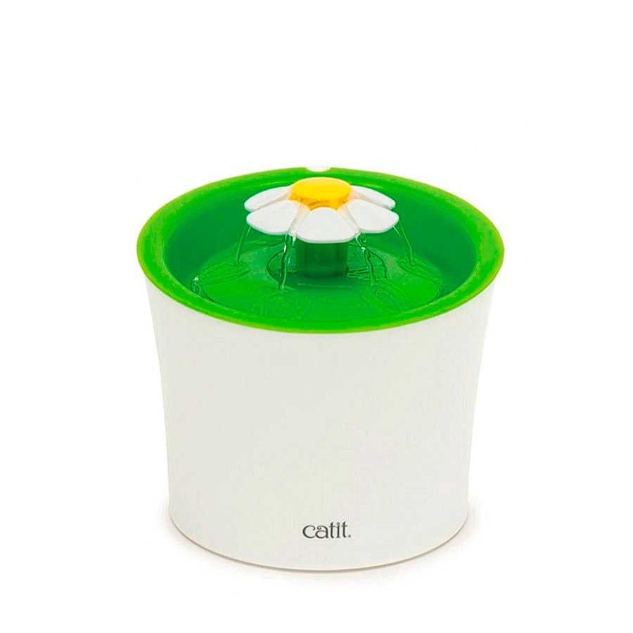 Gatos Catit Comederos, Fuentes Y Bebederos | Catit Flower Fountain Bebedero