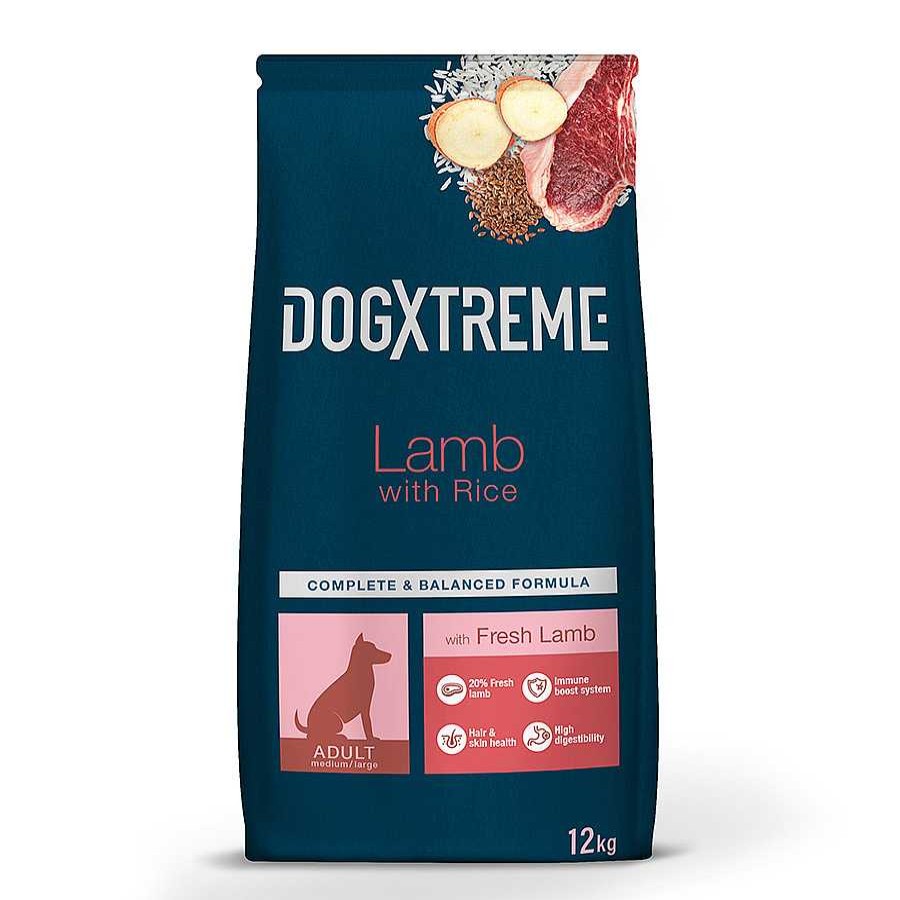 Perros Dogxtreme Pienso Seco | Dogxtreme Adult Cordero Y Arroz Pienso