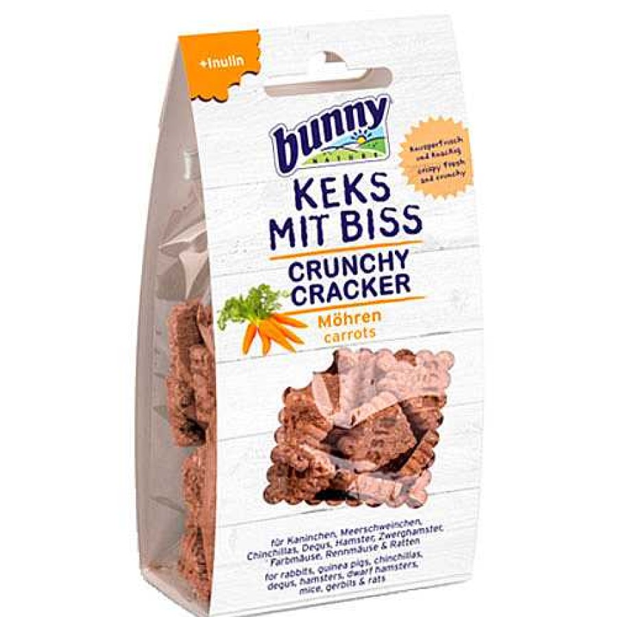 Conejos Y Roedores Bunny Nature Snacks | Bunny Crunchy Cracker Chuches De Zanahoria Para Conejos