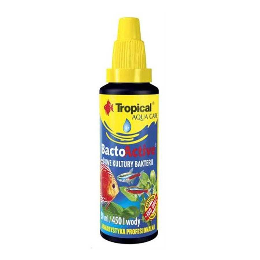 Peces Tropical Mantenimiento Del Agua | Tropical Aqua Care Bacto Active Acondicionador De Agua Para Acuarios