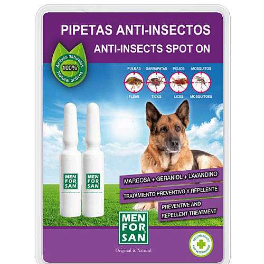 Perros Menforsan Antiparasitarios | Menforsan Pipetas Naturales Antiparasitarias Para Perro