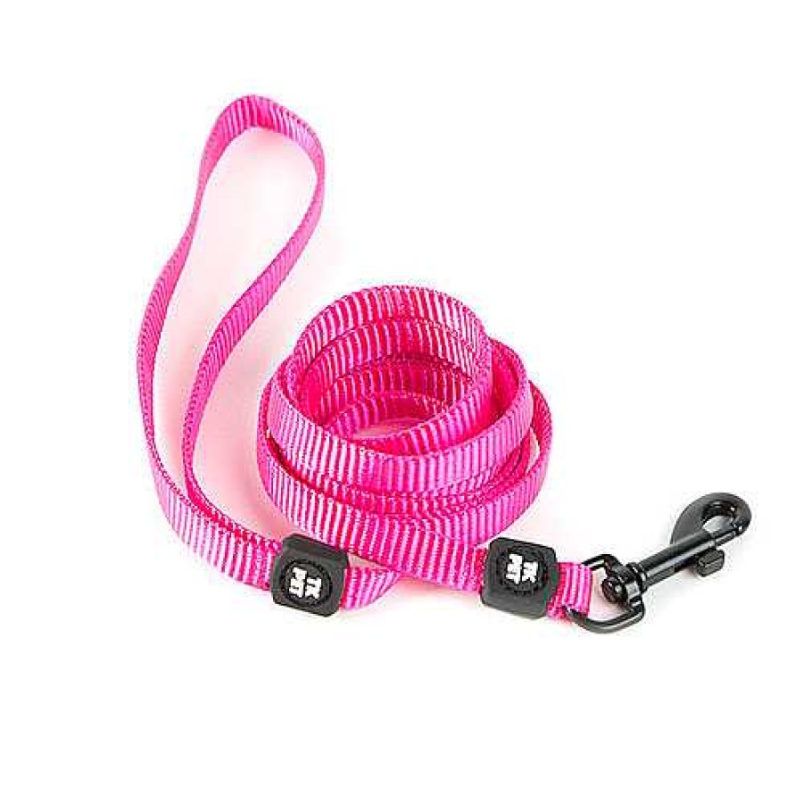 Gatos TK-Pet Transportines Y Viaje | Tk-Pet Classic Correa De Nylon Rosa Para Gatos