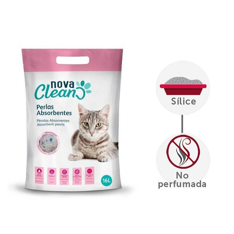 Gatos Nova Clean | Nova Clean Perlas Absorbentes Para Gatos