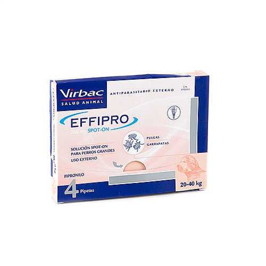 Perros Virbac Antiparasitarios | Virbac Effipro Pipetas Antipar Sitos Perros 20-40 Kg