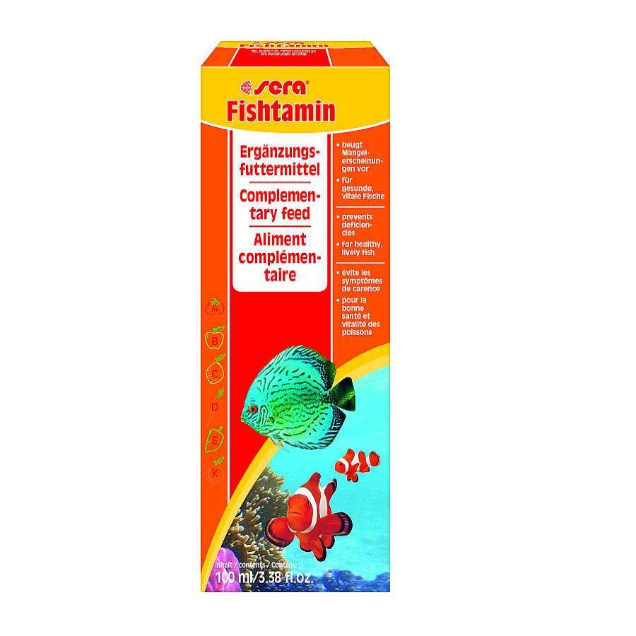 Peces Sera Alimentaci N Para Peces | Sera Fishtamin Vitaminas Para Peces