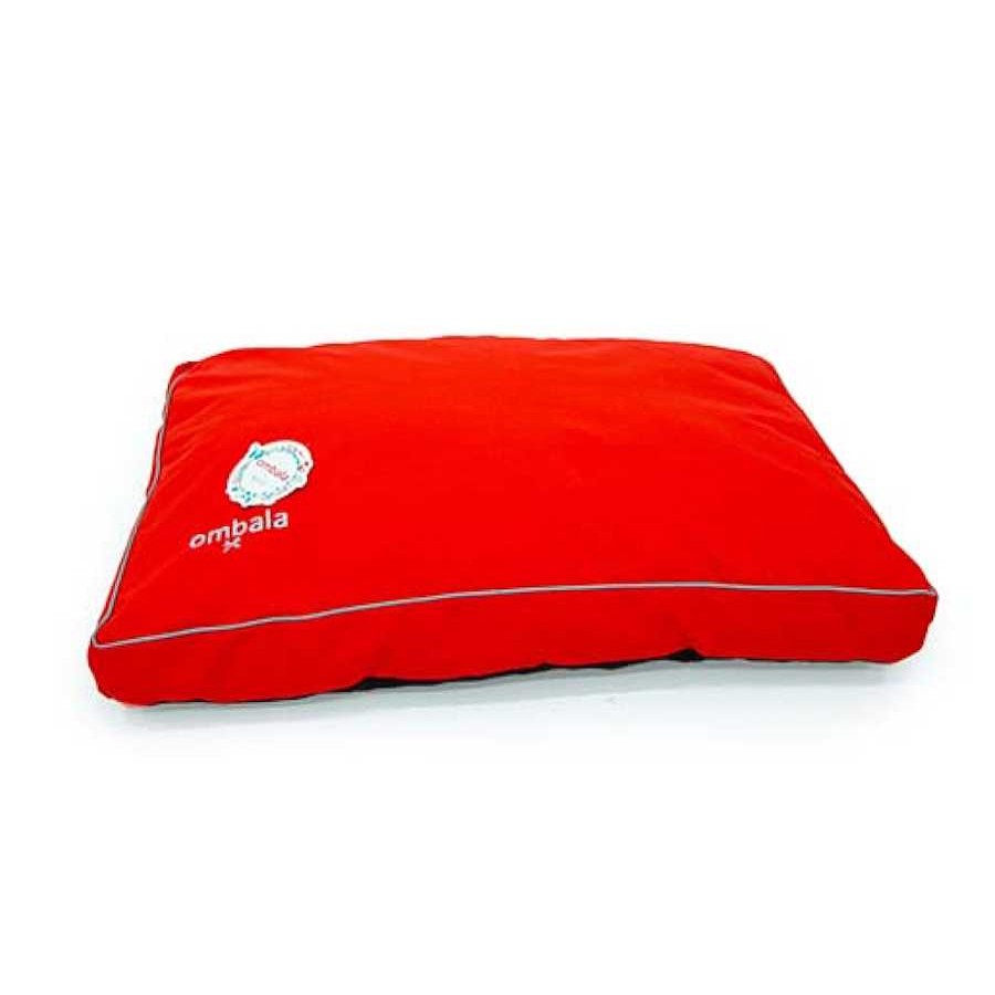 Perros Ombala Camas | Ombala Woof Cama Viscoel Stica Roja Para Mascotas