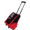 Perros Arppe Transportines Y Viaje | Arppe Trolly Rodder Mochila Con Ruedas Roja Para Perros