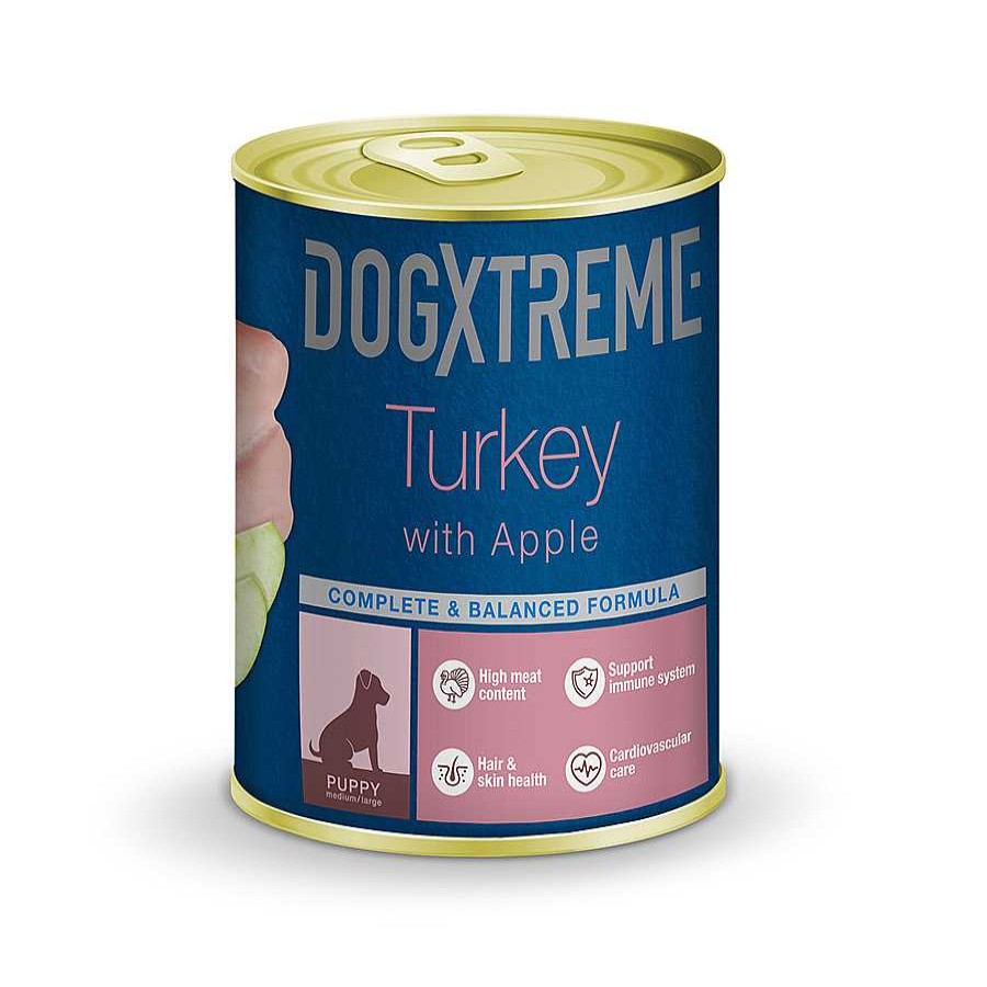 Perros Dogxtreme Comida H Meda | Dogxtreme Puppy Med&Maxi Pavo Lata