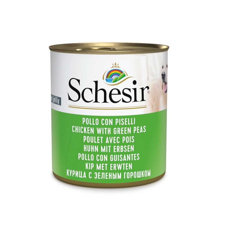 Perros Schesir Comida H Meda | Schesir Adult Pollo Con Guisantes Lata Para Perros