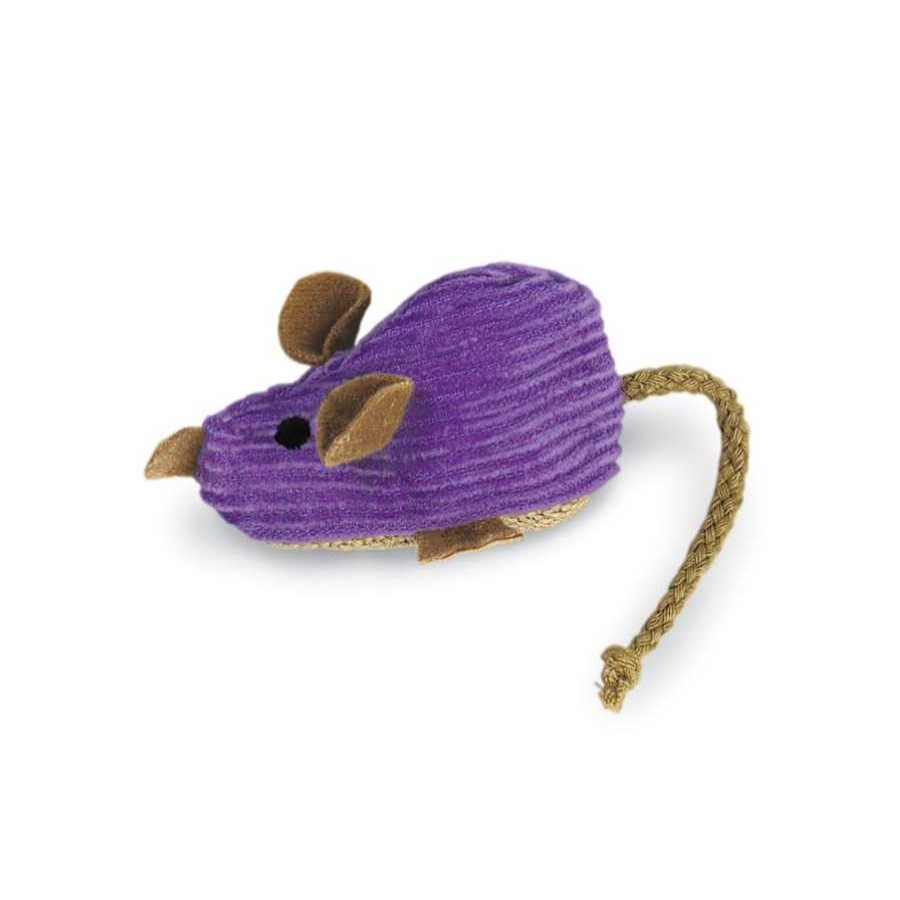 Gatos Kong Hierbas Y Maltas | Kong Rat N De Corduroy Con Catnip Para Gatos