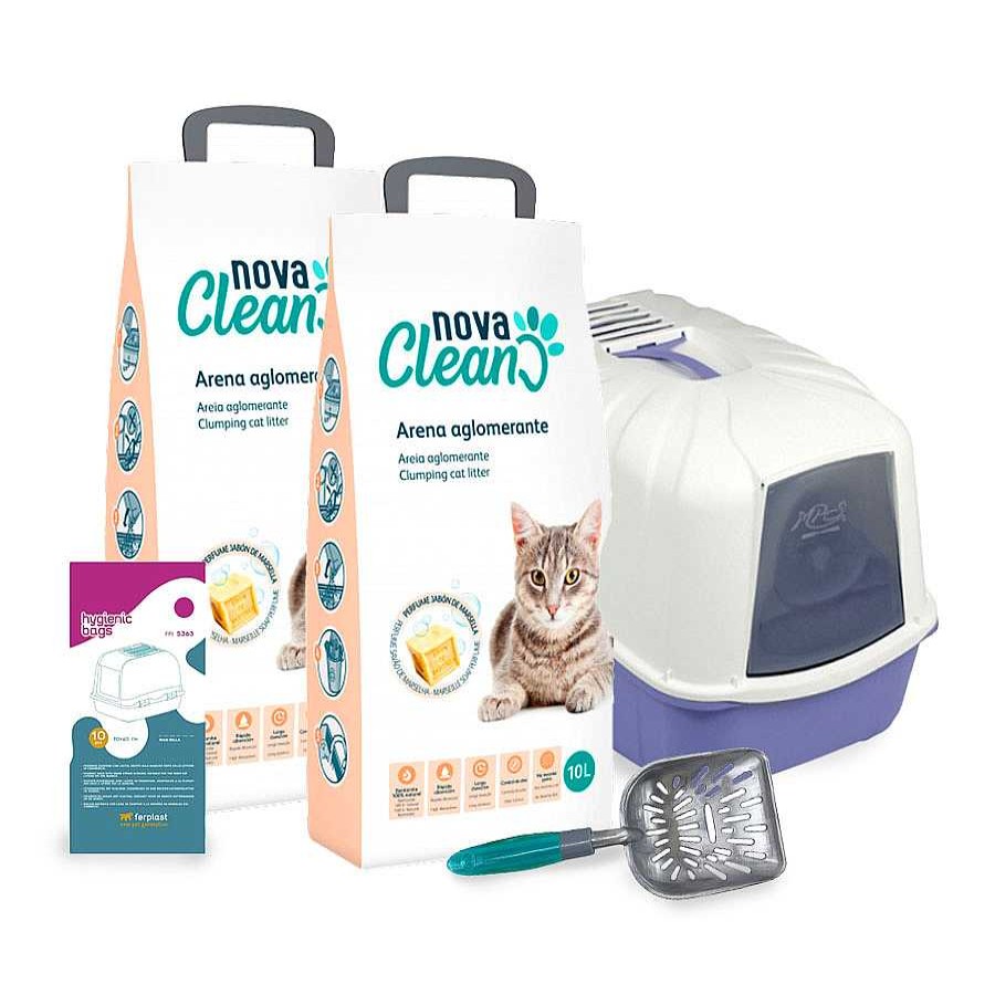 Gatos Nova Clean | Pack Higiene Gato Nova Clean