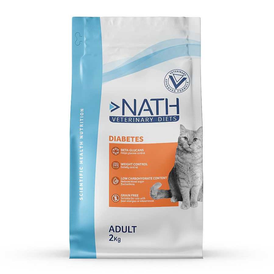 Gatos Nath Pienso Seco | Nath Veterinary Diets Diabetes Pienso Para Gatos