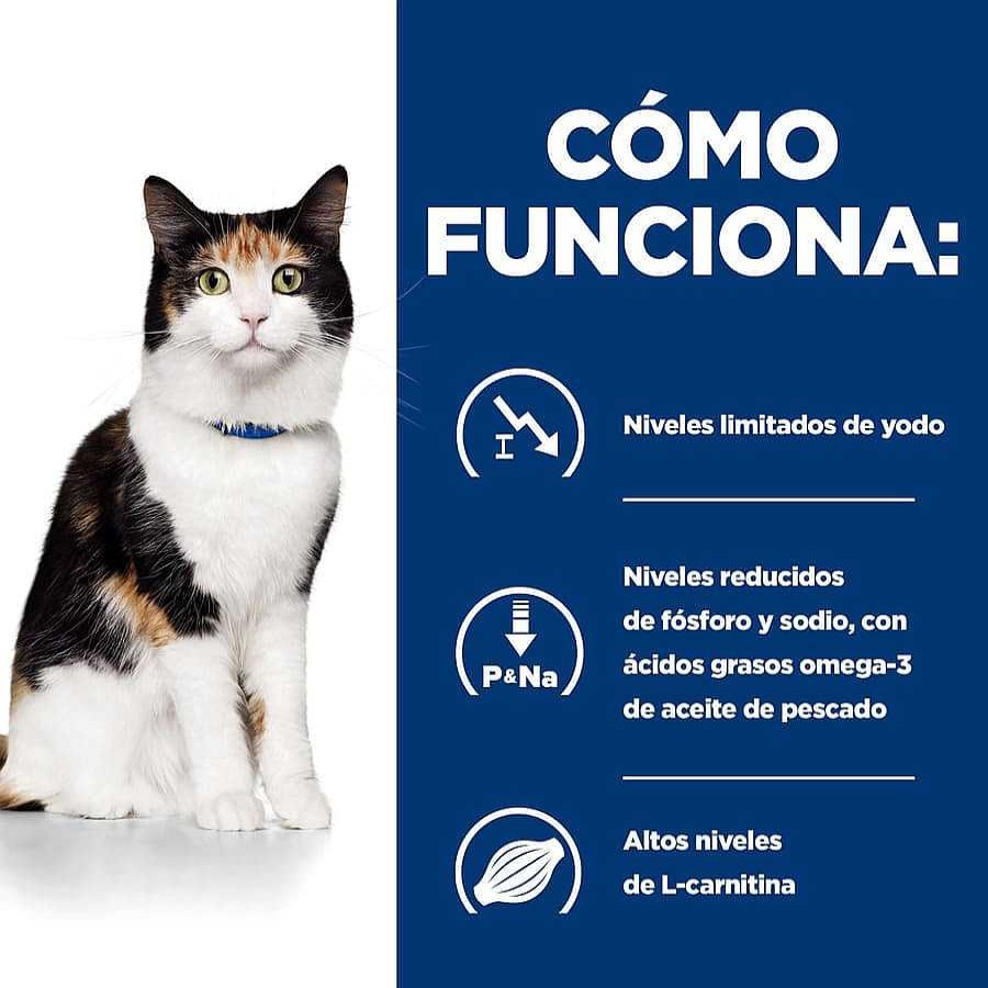 Gatos Hill's Dietas Veterinarias | Hill'S Prescription Diet Thyroid Care Y/D Pollo Lata Para Gatos