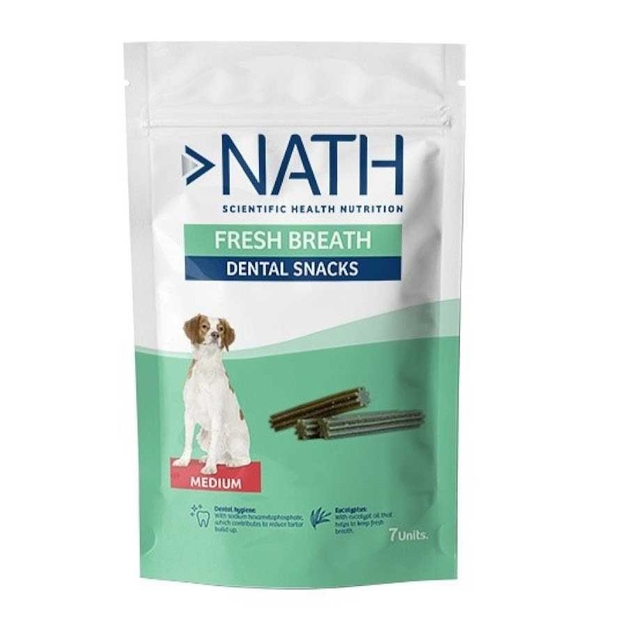 Perros Nath Snacks Y Chuches | Nath Snacks Dentales Medium Fresh Breath Para Perros