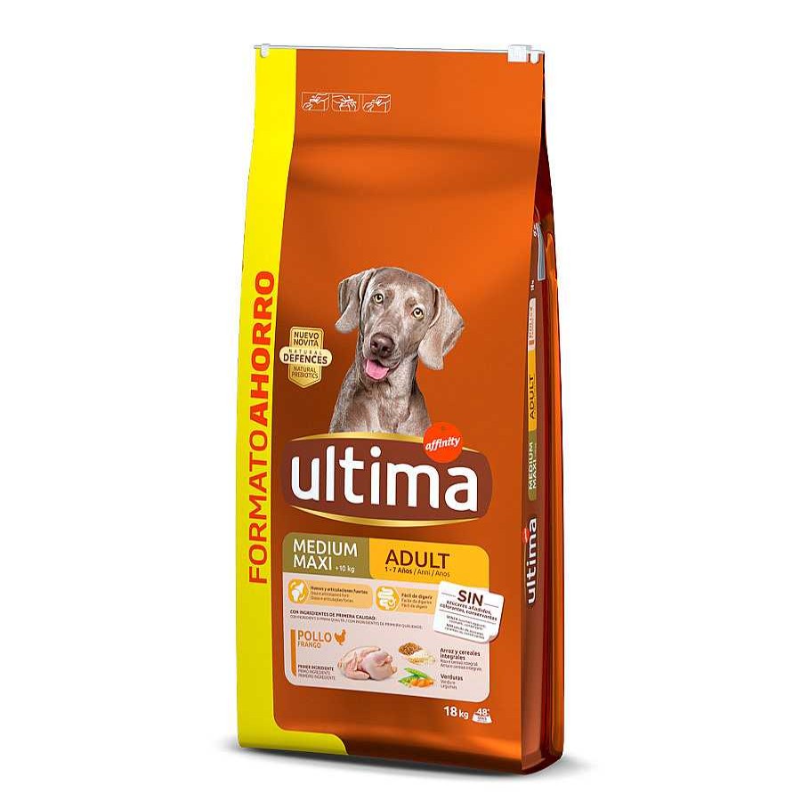 Perros Ultima Pienso Seco | Affinity Ultima Adult Medium/Maxi Pollo Pienso Para Perros