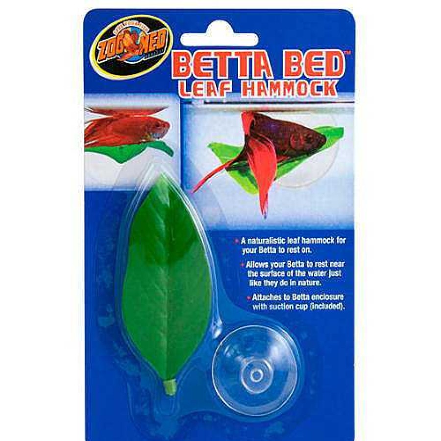 Accesorios Zoo Med | Wave Zoomed Betta Hoja Hamaca Para Peces