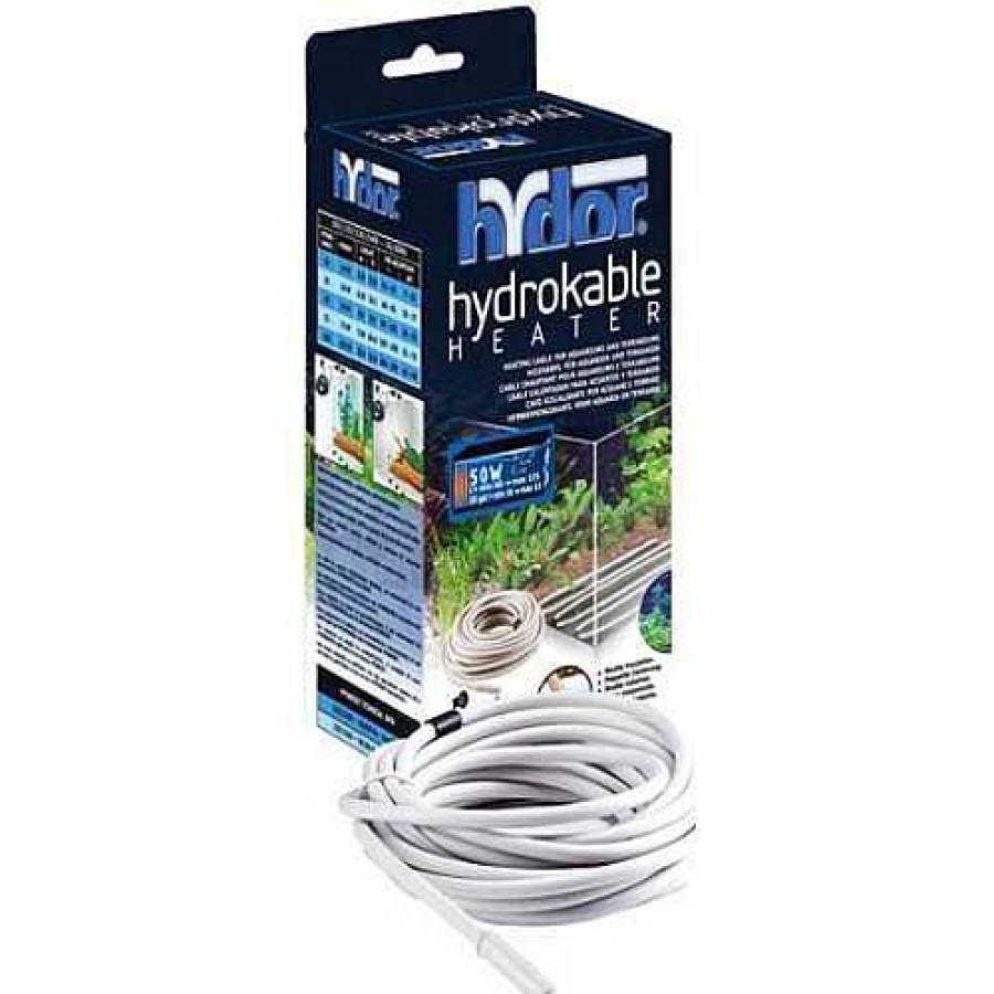 Peces Hydor Mantenimiento Del Agua | Hydor Hydrok Cable Calefactor Sumergible Para Acuarios