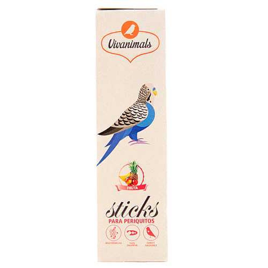 P Jaros Vivanimals Snacks Para P Jaros | Vivanimals Barritas Fruta Para Periquitos