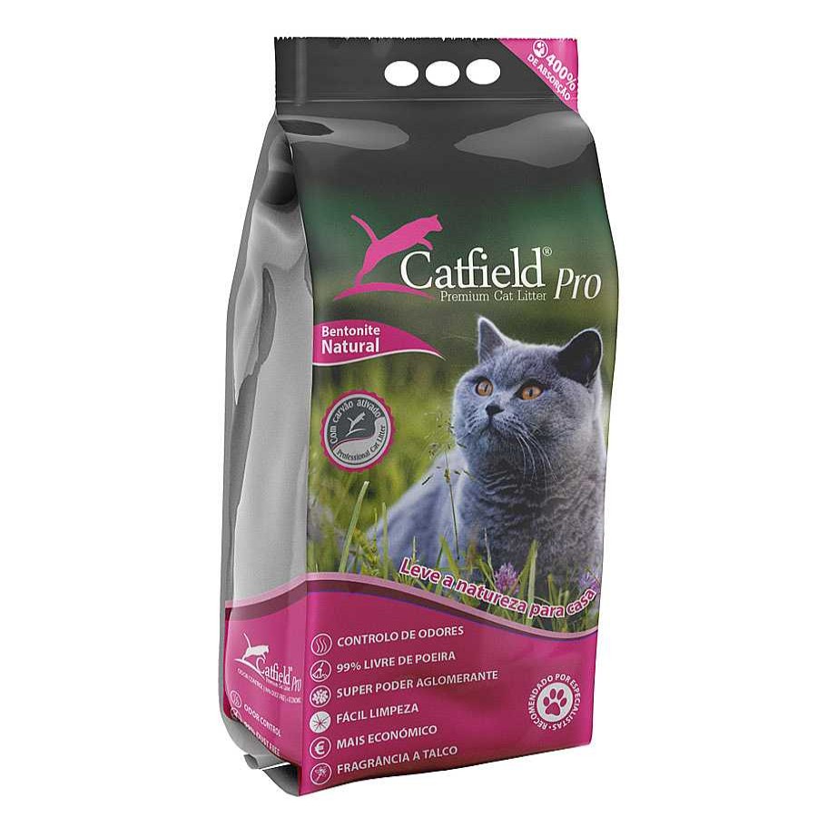 Gatos Catfield Arenas | Catfield Premium Pro Talco Arena Aglomerante Para Gatos