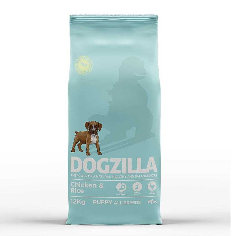 Perros Dogzilla Pienso Seco | Dogzilla Puppy Pollo Y Arroz Pienso