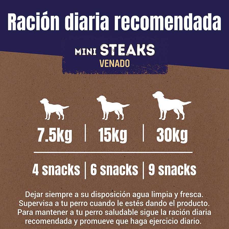 Perros Adventuros Snacks Y Chuches | Adventuros Filetes Mini De Venado Para Perros