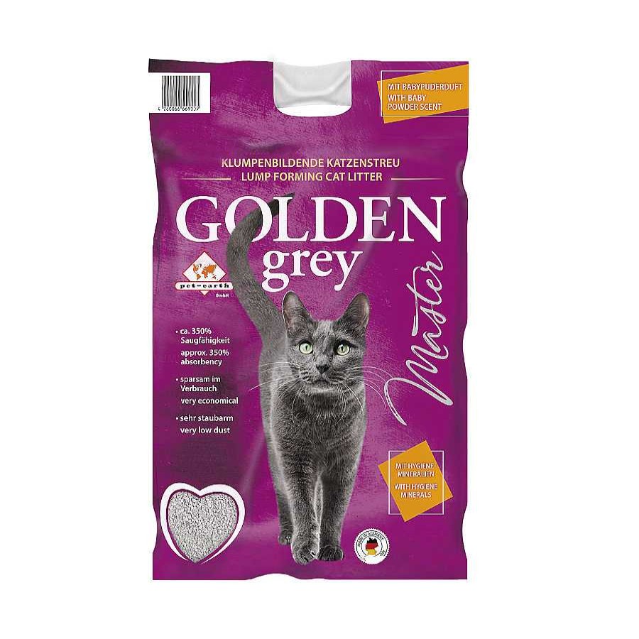 Gatos Golden Grey | Golden Grey Master Arena Aglomerante Para Gatos