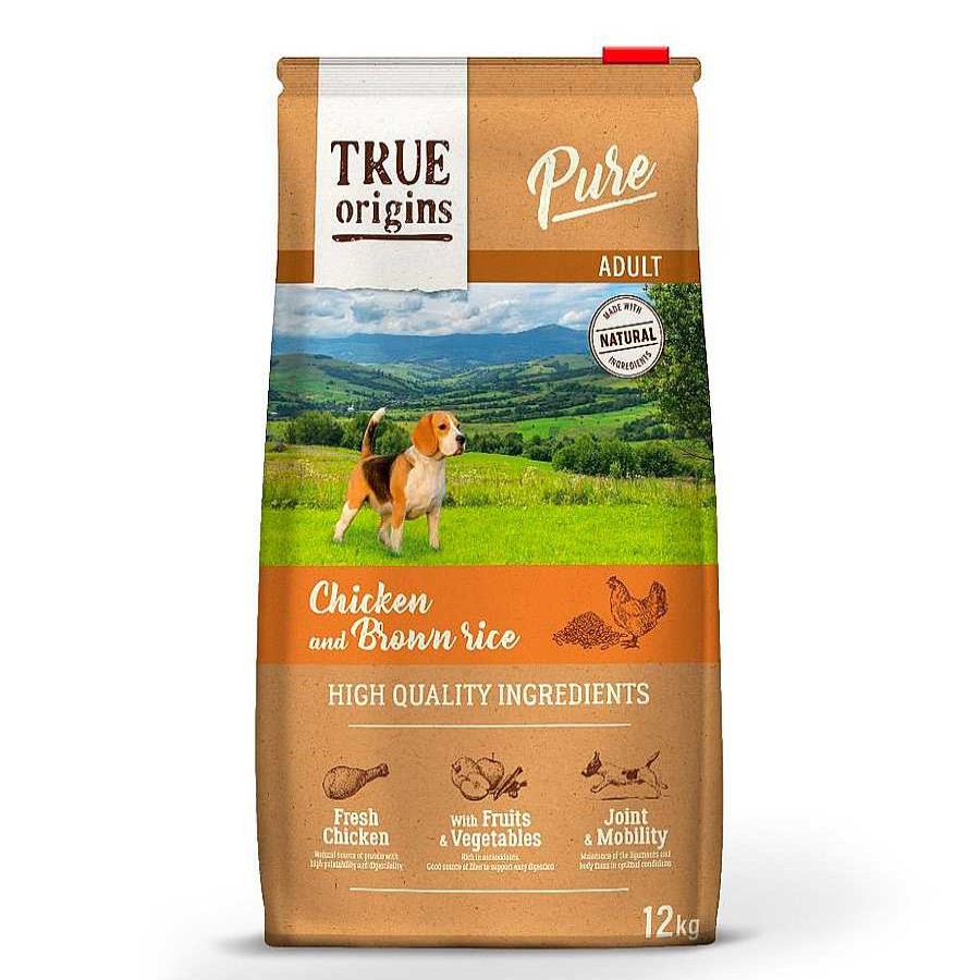 Perros True Origins Pienso Seco | True Origins Pure Adult Pollo Y Arroz Pienso Para Perros