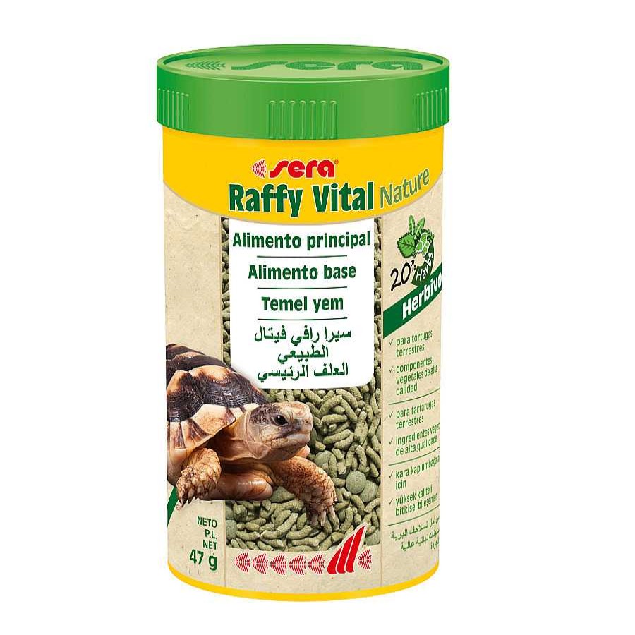 Reptiles Sera Alimentaci N Para Tortugas | Sera Raffy Vital Comida Para Reptiles Herb Voros