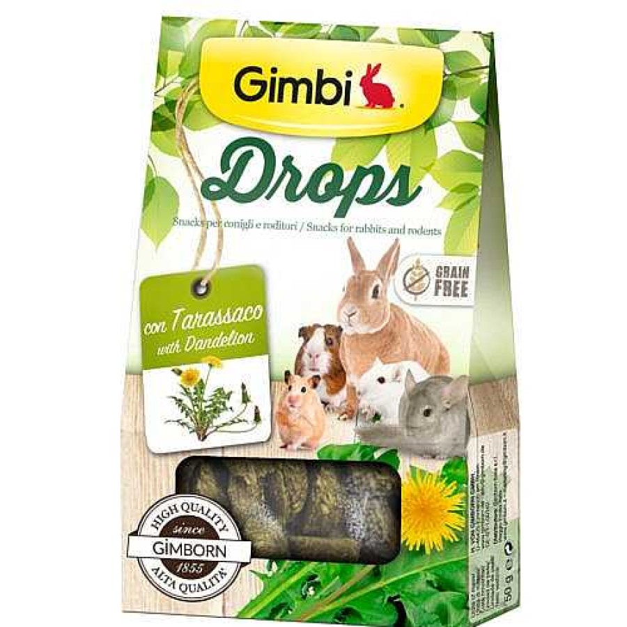 Conejos Y Roedores Gimbi Snacks | Gimbi Drops Chuches Diente De Le N Para Roedores