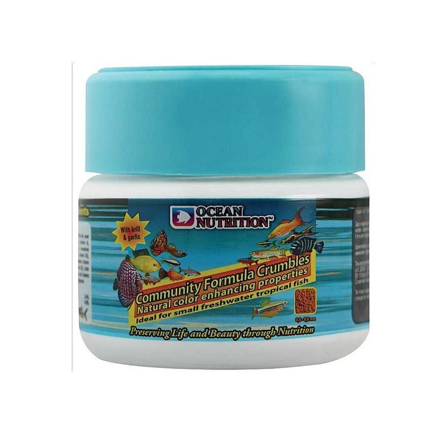 Peces Ocean Nutrition Alimentaci N Para Peces | Ocean Nutrition Community Formula Crumbles Alimento Para Peces De Agua Dulce