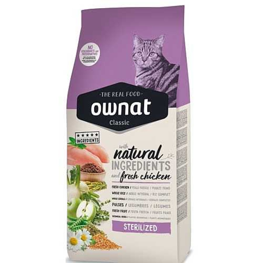 Gatos Ownat Pienso Seco | Ownat Classic Sterilized Pienso Para Gatos