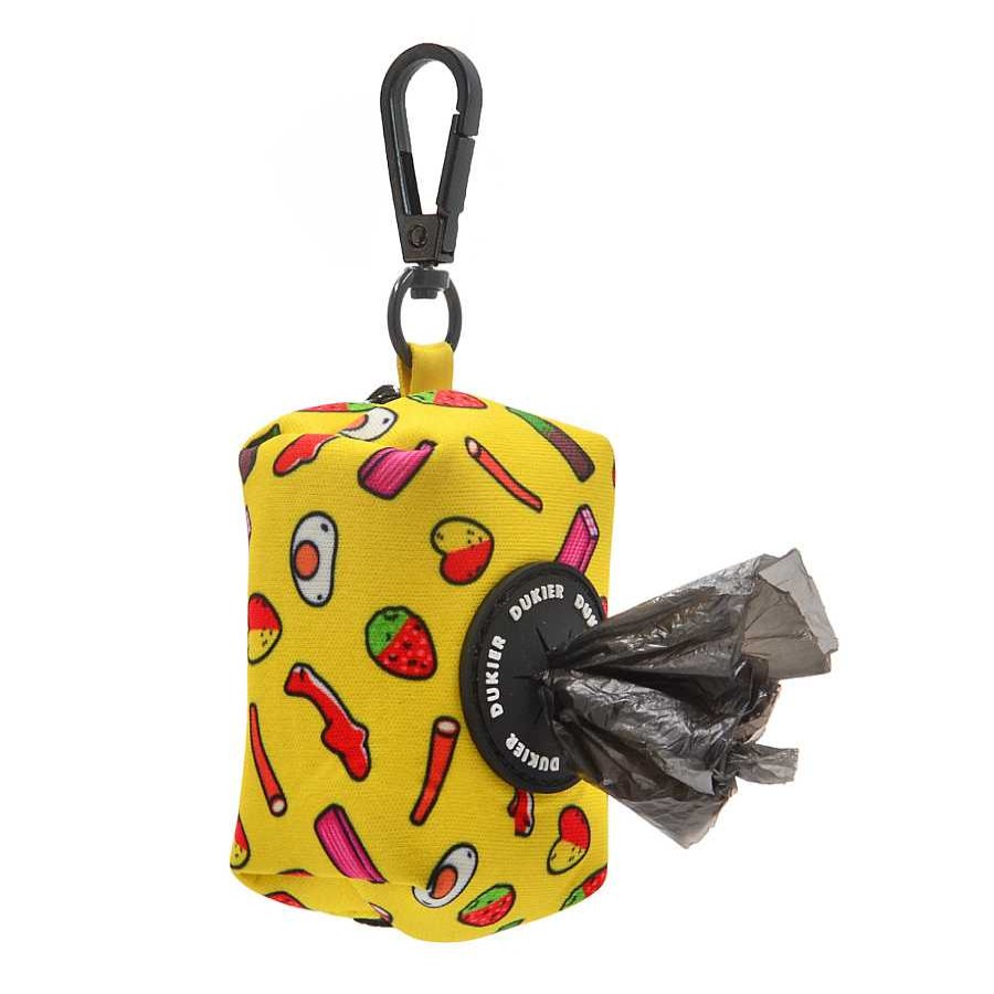 Perros Dukier Bolsas Y Dispensadores | Dukier Sweets Porta Bolsas Con Enganche Para Perros