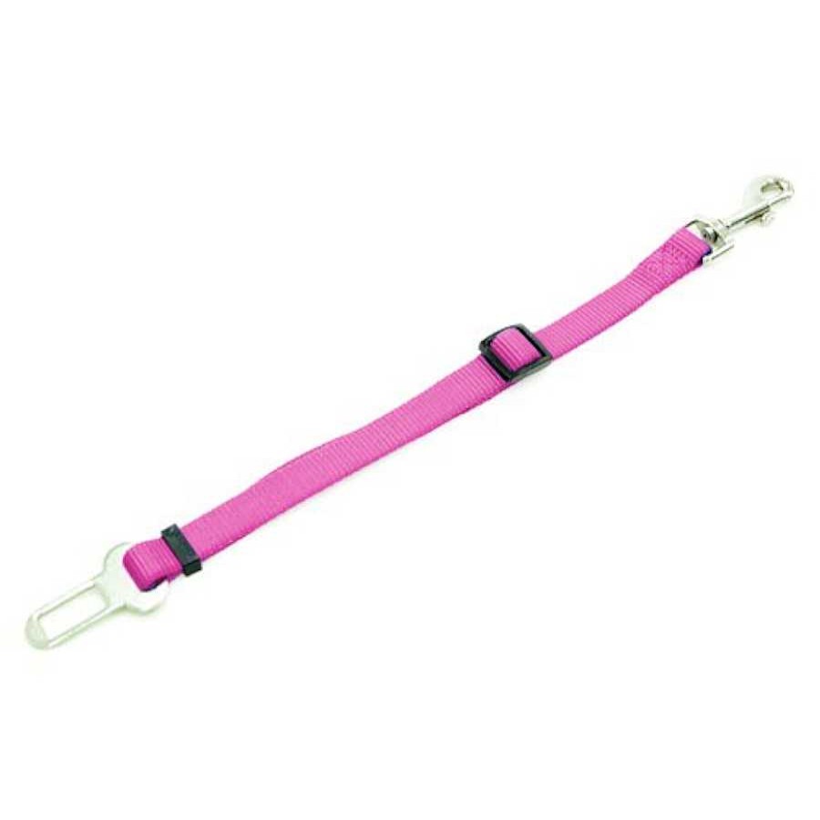 Perros TK-Pet Transportines Y Viaje | Tk-Pet Adaptador De Cintur N Fucsia Para Mascotas