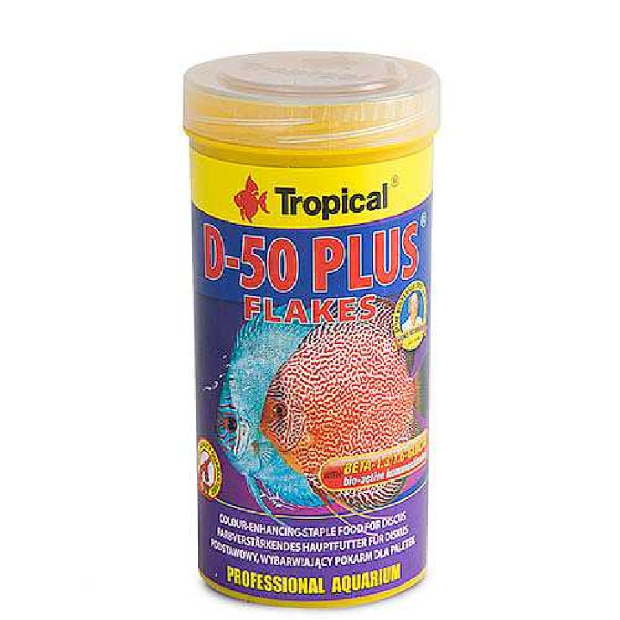 Peces Tropical Alimentaci N Para Peces | Tropical D-50 Escamas Para Peces Disco