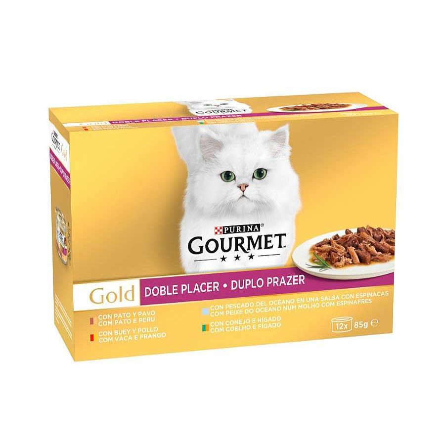 Gatos Gourmet Comida H Meda | Gourmet Gold Surtido Lata Para Gatos - Multipack