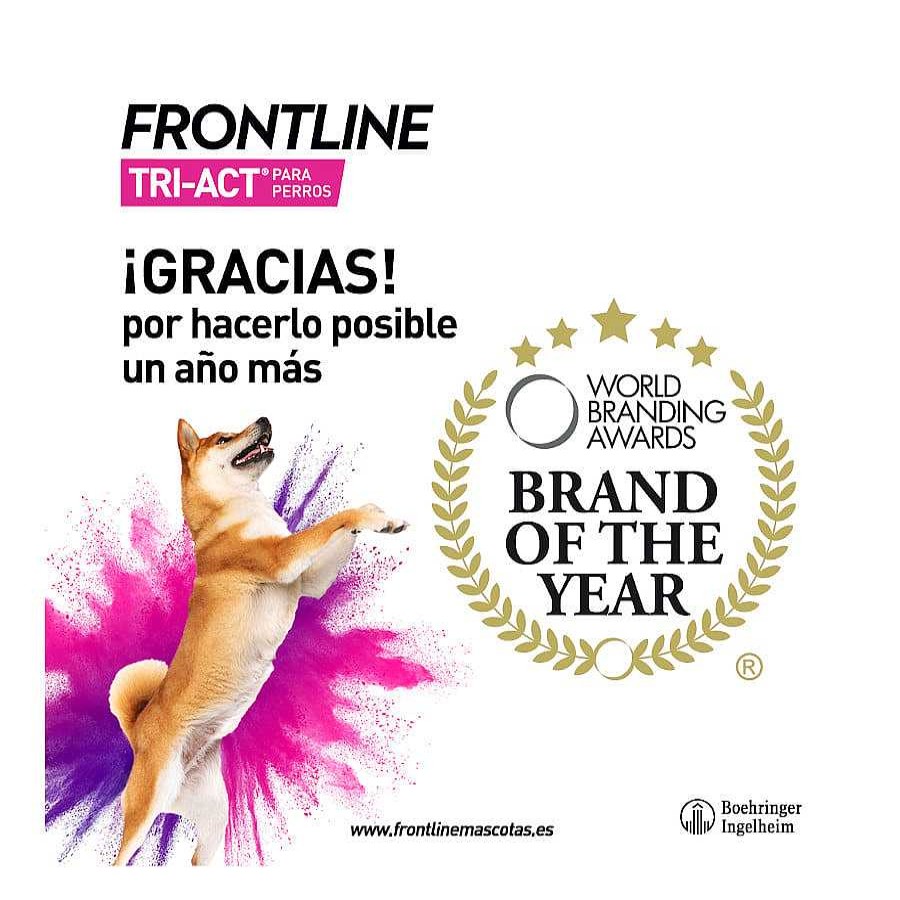 Perros Frontline Antiparasitarios | Frontline Tri-Act Pipetas Antiparasitarias Para Perros 10 - 20 Kg