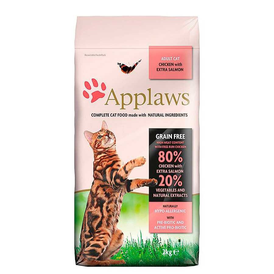 Gatos Applaws Pienso Seco | Applaws Adult Grain Free Salm N Y Pollo Pienso Para Gatos